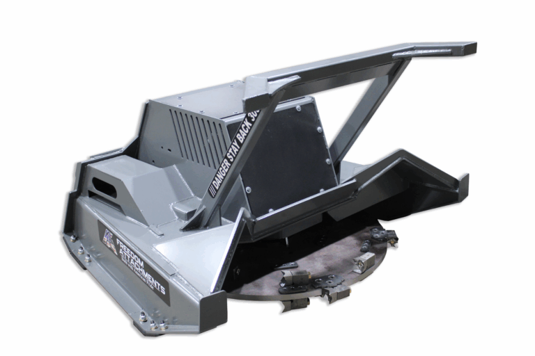 American-built disc mulcher attachment