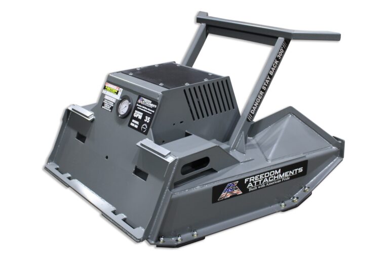 mini excavator disc mulcher vs skid steer disc mulcher