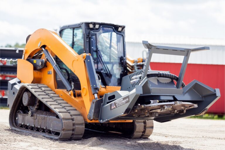 American-made land clearing attachments