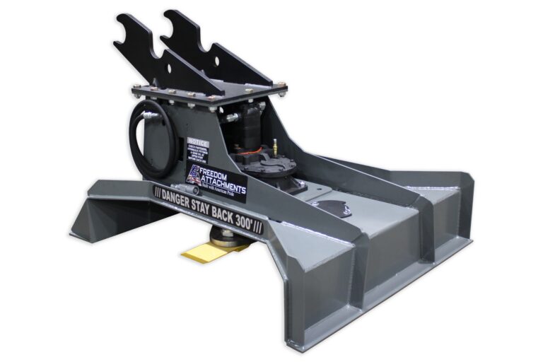 mini excavator brush cutter